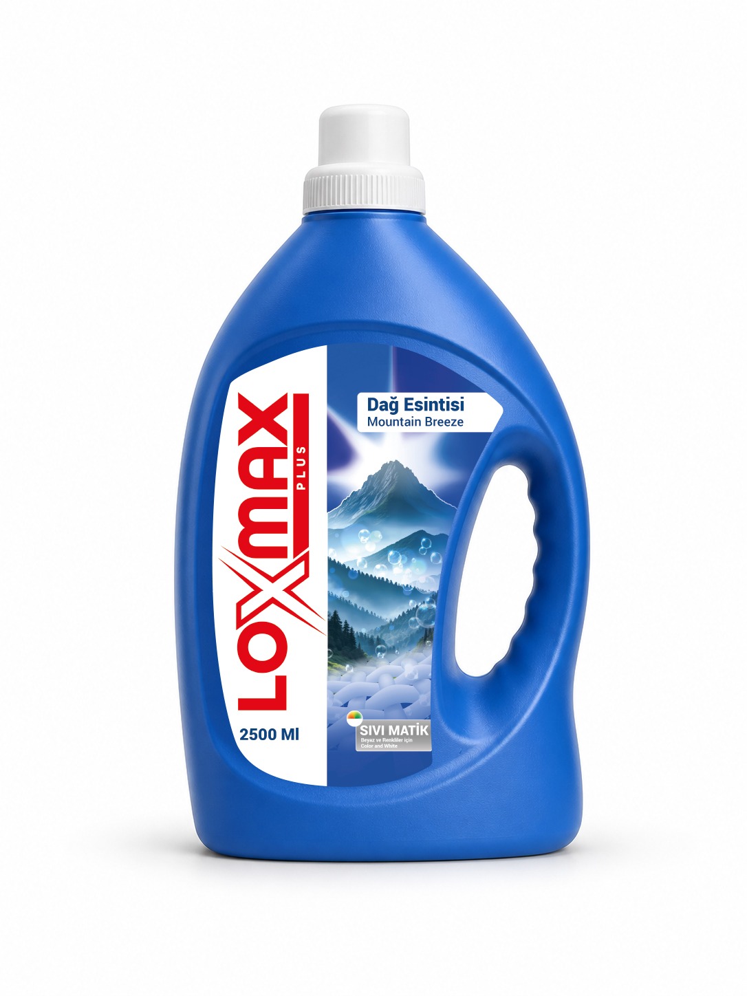 Loxmax Plus Dağ Esintisi Sıvı Matik 2500 ml | Loxmax | Profesyonel Temizlik ve Hijyen Ürünleri Üreticisi | Endüstriyel Çamaşır Suları, Güçlü Yüzey Temizleyiciler, Lavabo ve Gider Açıcılar, Etkili Bulaşık Yıkama Ürünleri ve Tamamlayıcı Temizlik Çözümleri ile Türkiye Geneli Kaliteli Üretim ve Güvenilir Tedarik