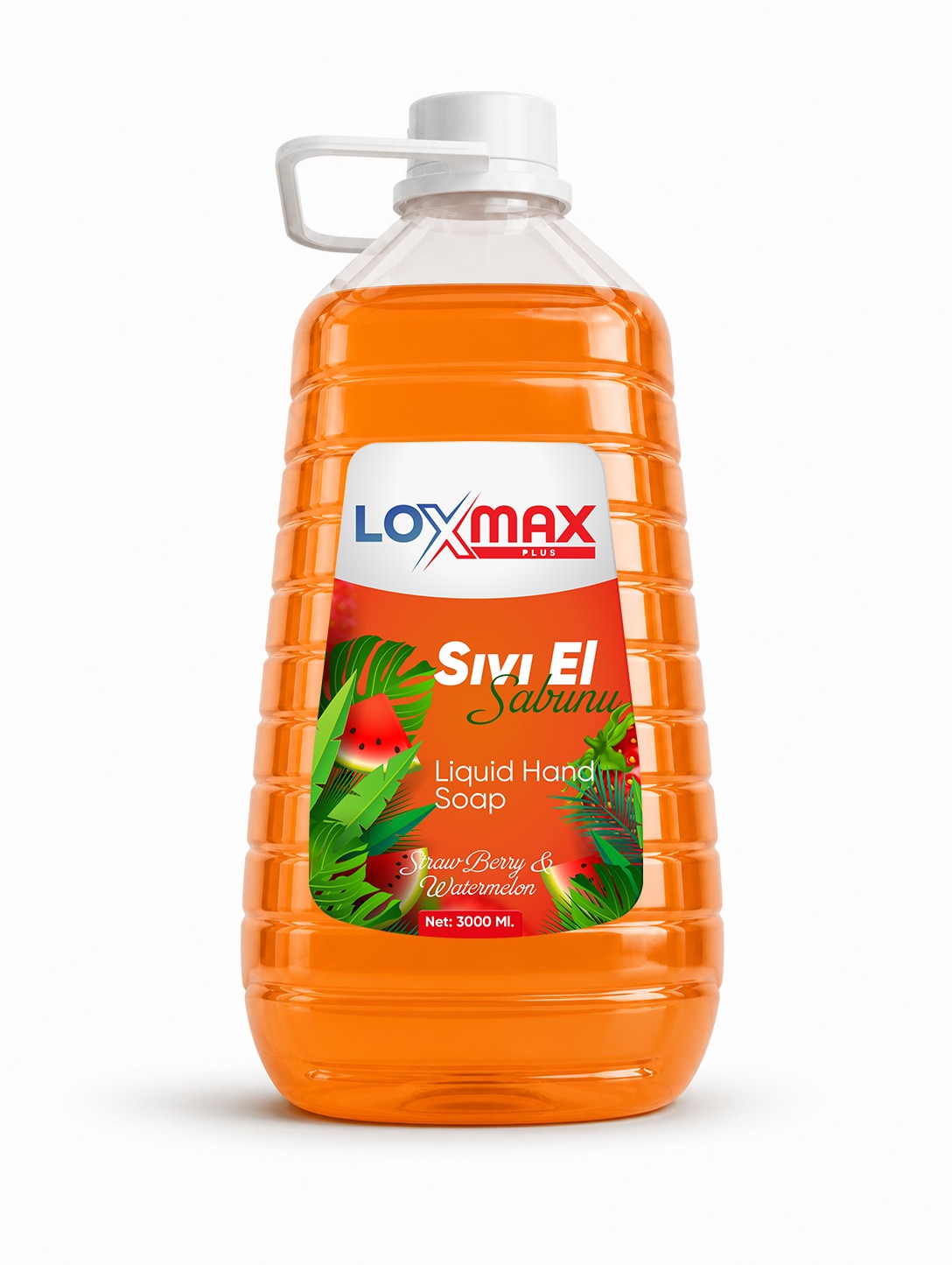 Loxmax Plus Sıvı El Sabunu Çilek & Karpuz 3000 ml | Loxmax | Profesyonel Temizlik ve Hijyen Ürünleri Üreticisi | Endüstriyel Çamaşır Suları, Güçlü Yüzey Temizleyiciler, Lavabo ve Gider Açıcılar, Etkili Bulaşık Yıkama Ürünleri ve Tamamlayıcı Temizlik Çözümleri ile Türkiye Geneli Kaliteli Üretim ve Güvenilir Tedarik